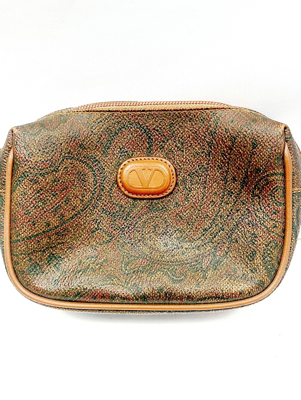 Valentino Garavanj Leather Clutch